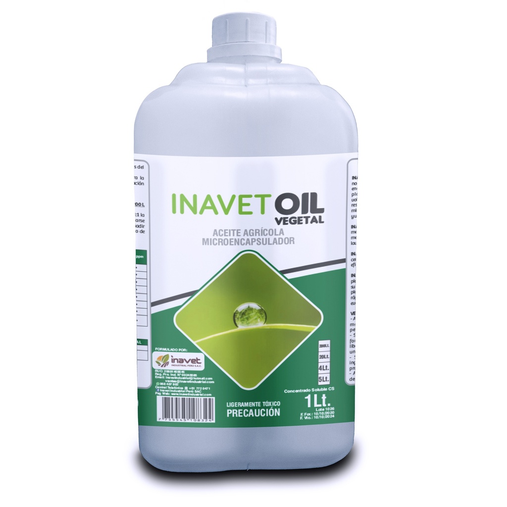 INAVET FERTIL - OIL VEGETAL - 4LT