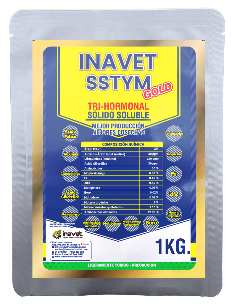 INAVET - SSTYM GOLD - 1KG