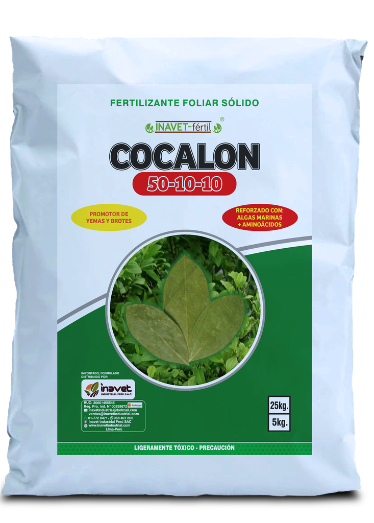 INAVET FERTIL - COCALON 50-10-10 - 25KG